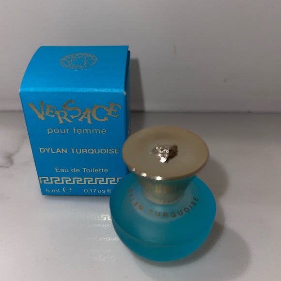 New Versace Dylan Turquoise Eau de Toilette mini - Picture 4 of 4
